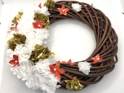 Couronne fleurie