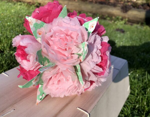 Bouquet rose vif