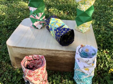 Vase en origami 1