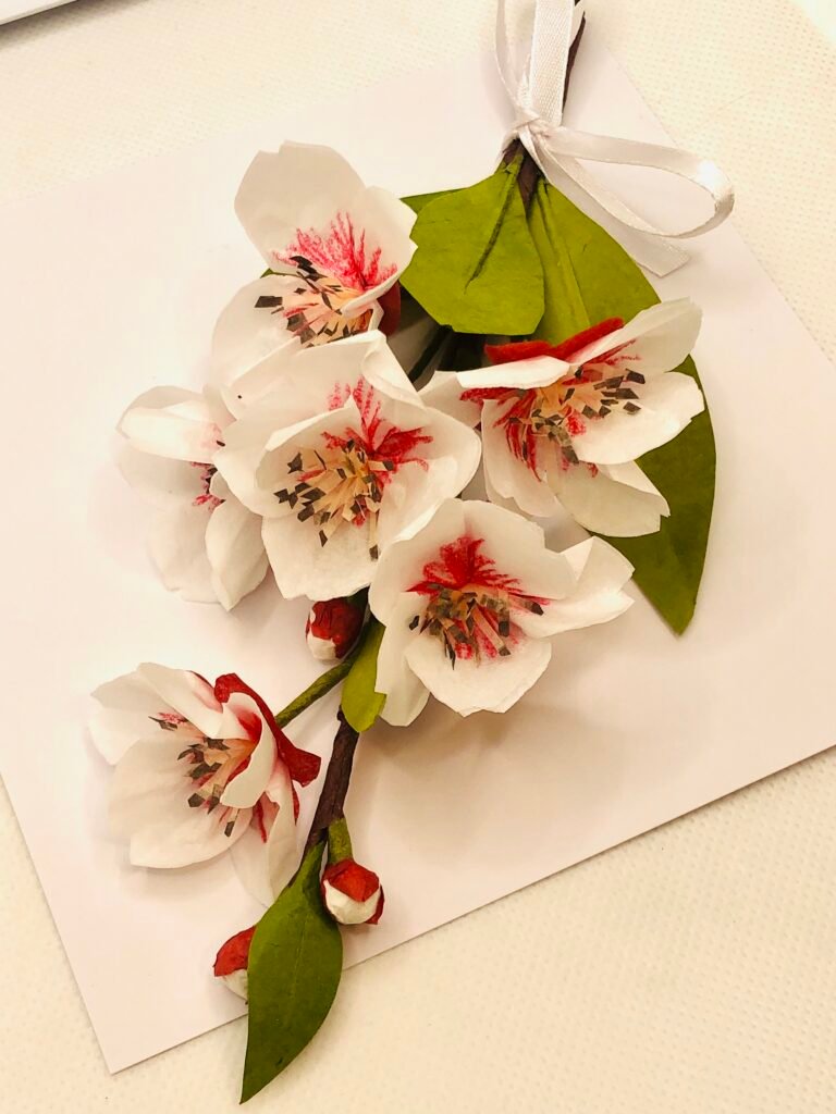 mini bouquet de fleur de cerisier
