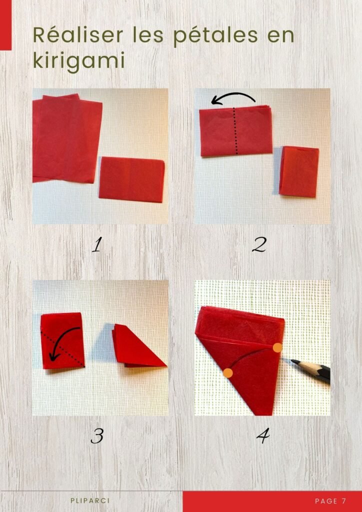 Tutoriel créer une fleur de coquelicot
