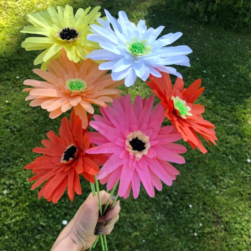 🌸 Offrir des fleurs artisanales