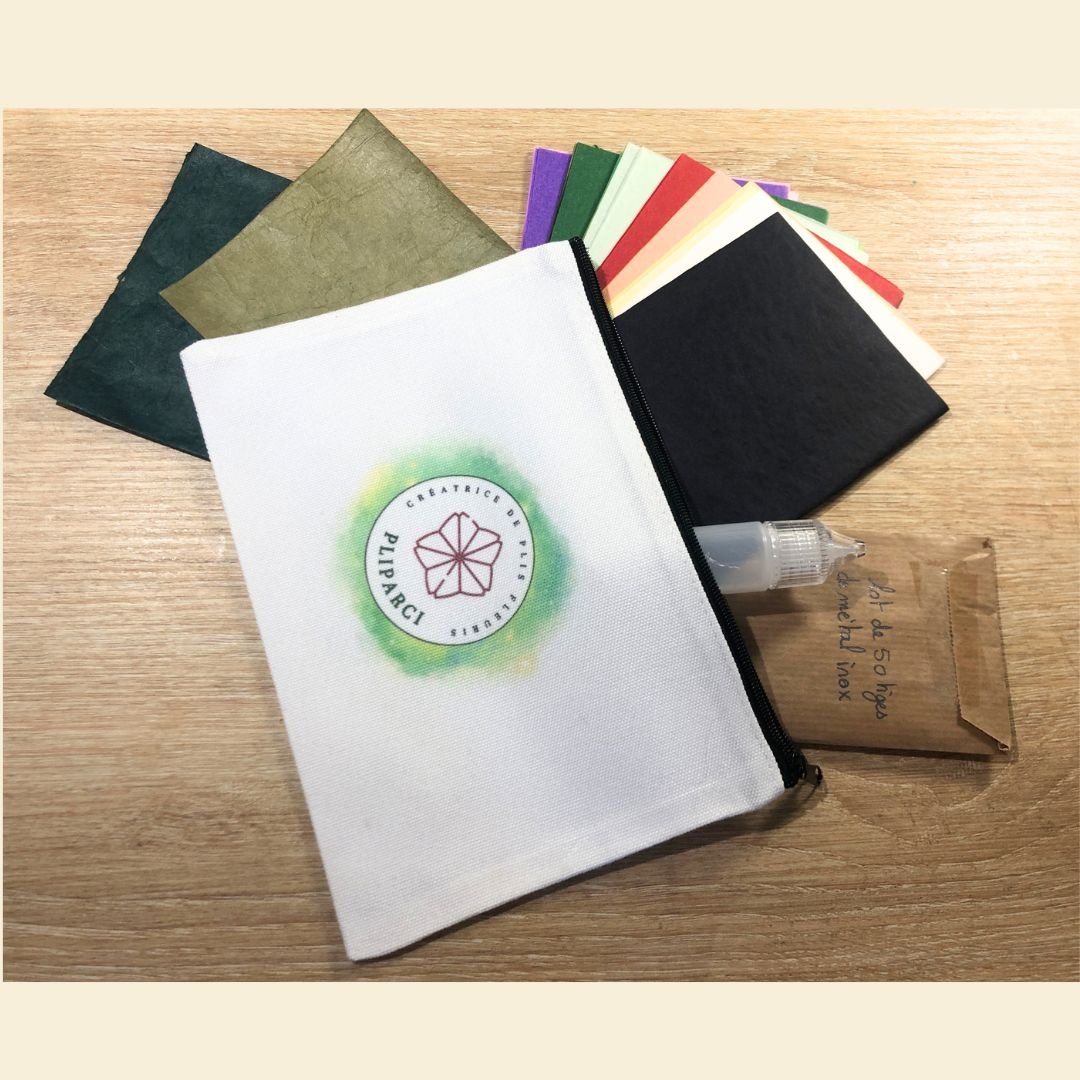 Trousse Découverte : tout le nécessaire pour créer tes premières fleurs en papier – Image 3